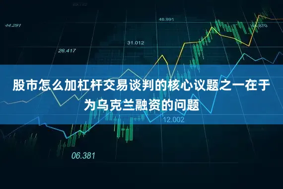 股市怎么加杠杆交易谈判的核心议题之一在于为乌克兰融资的问题