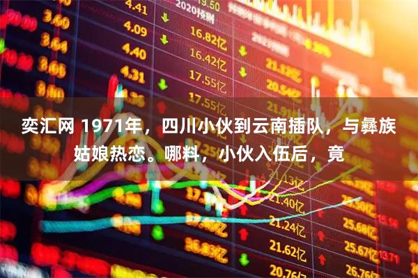 奕汇网 1971年，四川小伙到云南插队，与彝族姑娘热恋。哪料，小伙入伍后，竟