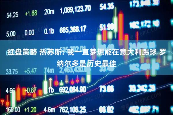 红盘策略 热苏斯: 我一直梦想能在意大利踢球 罗纳尔多是历史最佳